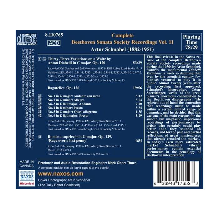 Beethoven: Piano Works, Vol. 11 - slide-1