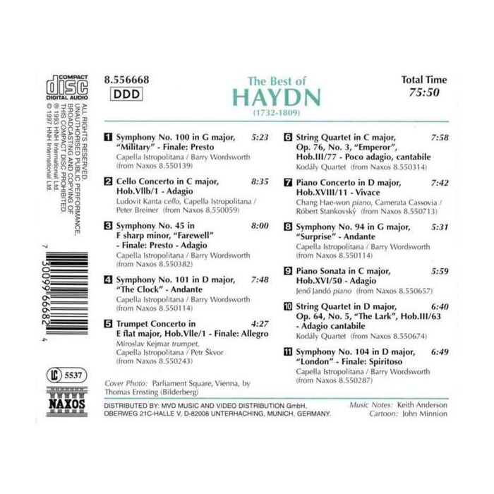 THE BEST OF HAYDN - slide-1
