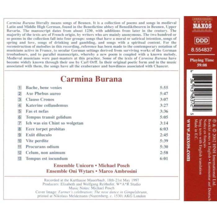 CARMINA BURANA - slide-1