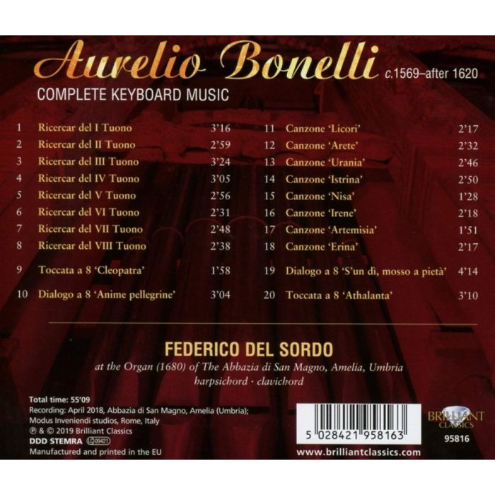 Bonelli: Complete Keyboard Music - slide-1