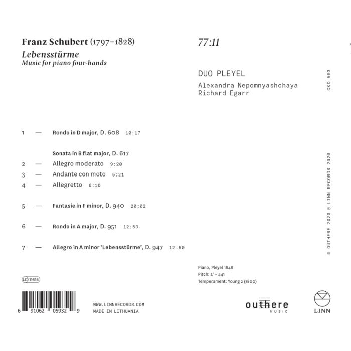 Schubert: Lebensstürme - Music for piano four-hands - slide-1