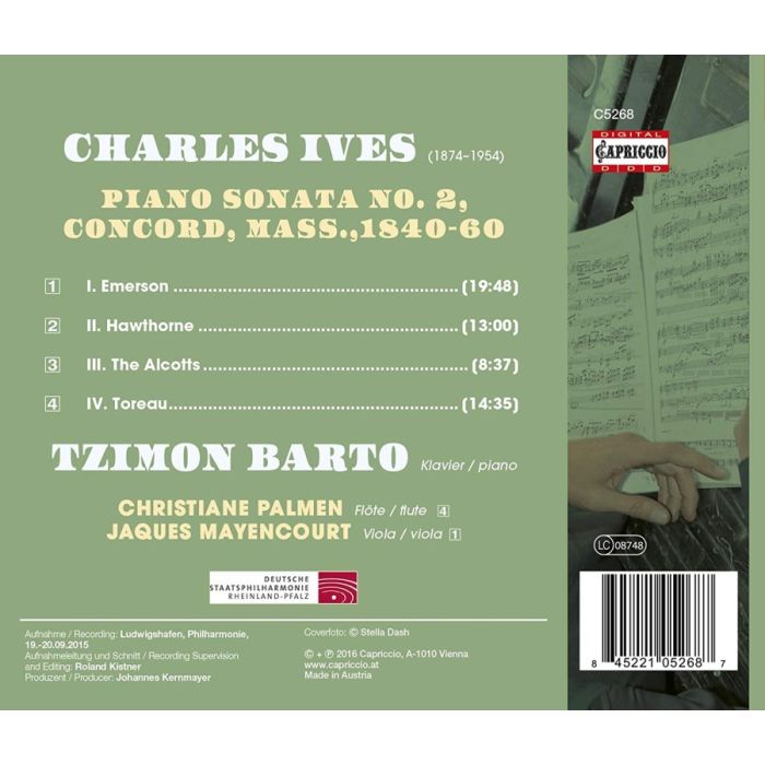 Ives: Piano Sonata No. 2 