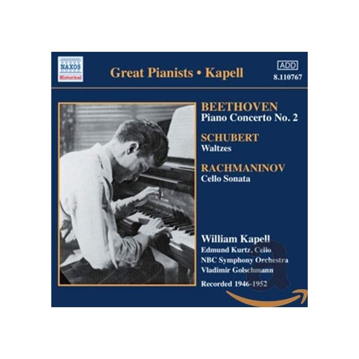 BEETHOVEN: Piano Concerto No. 2 / SCHUBERT: Waltzes and Dances