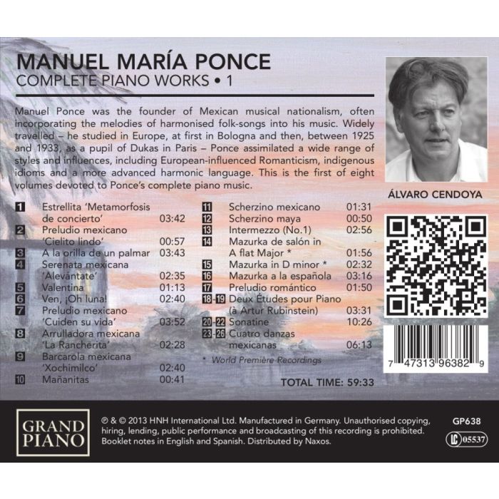 Ponce: Piano Works 1 - slide-1