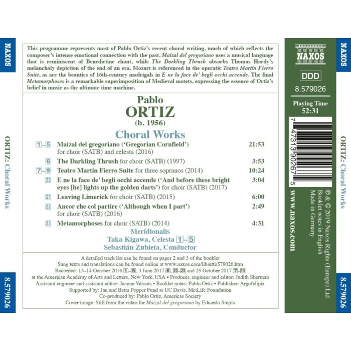 Ortiz: Choral Works - slide-1