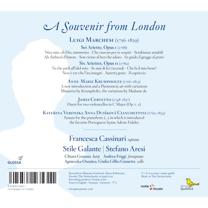 A Souvenir from London - Arias for Soprano - slide-1