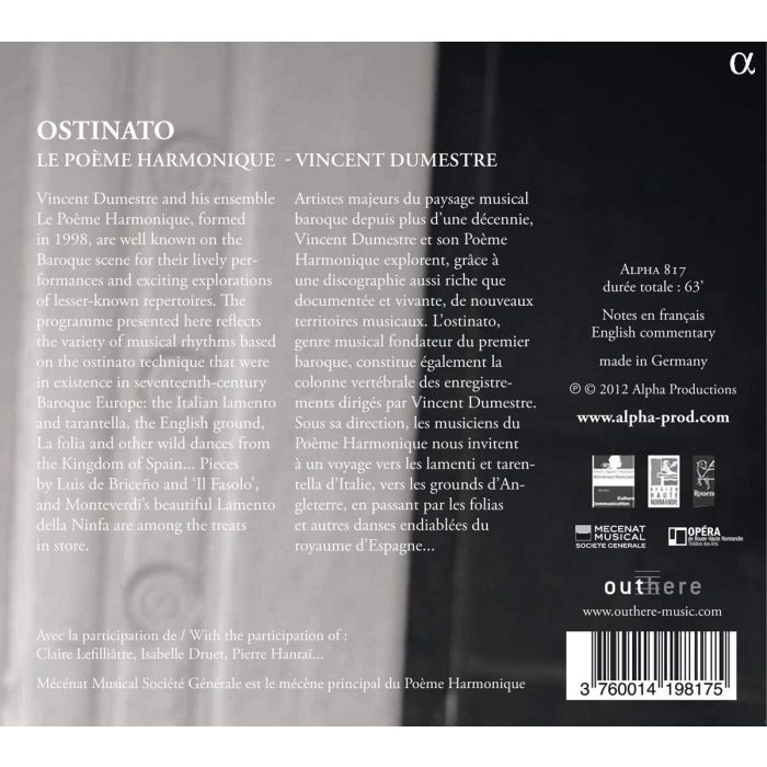 Ostinato - Fásolo: Lamento Di Madama Lucia, Jácara: Para TenerNochebuena, Fásolo: Ciaccona, Españoleta - slide-1