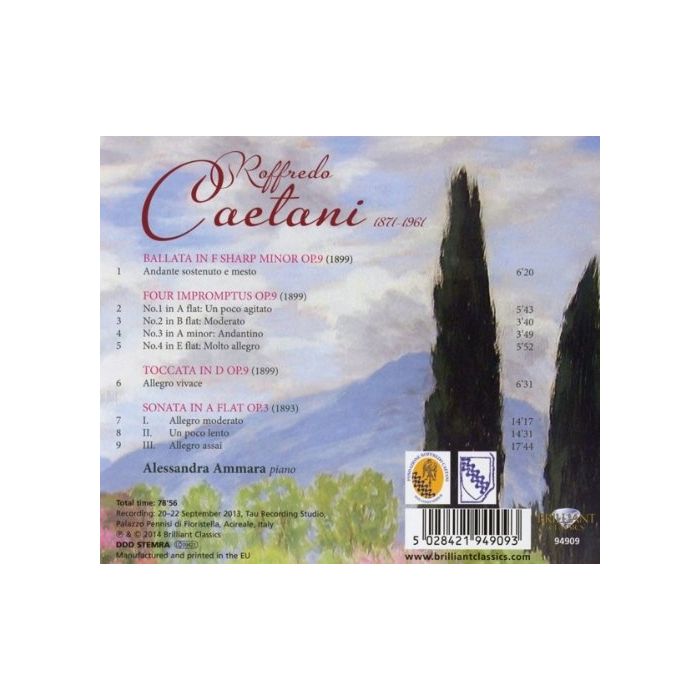 Caetani: Piano Music - slide-1