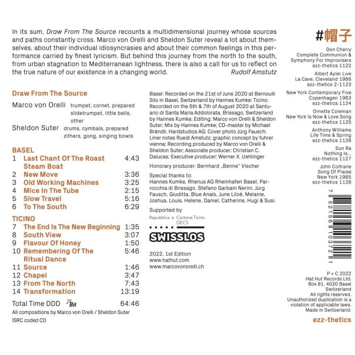 Marco Von Orelli & Sheldon Suter: Draw From The Source - slide-1