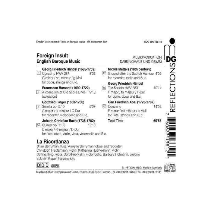 Foreign Insult - English Baroque Music - slide-1