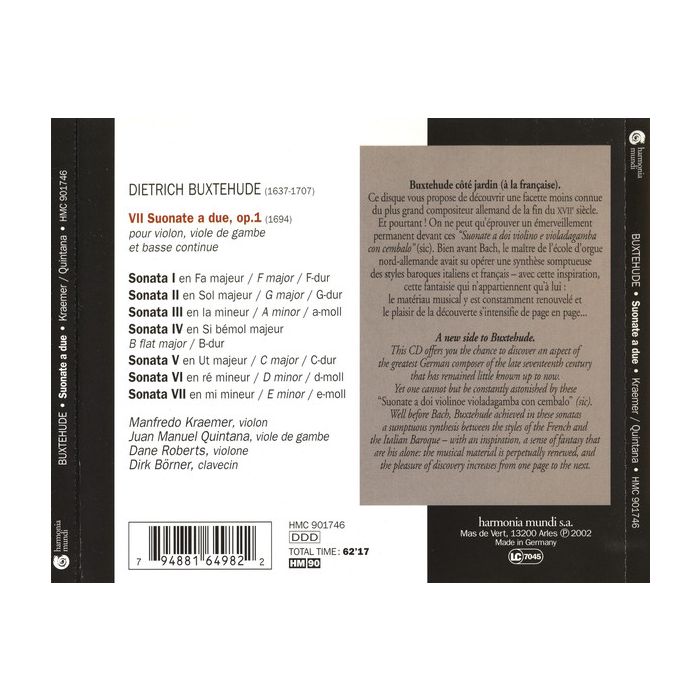 Buxtehude: Suonate a due op. 1 - slide-1