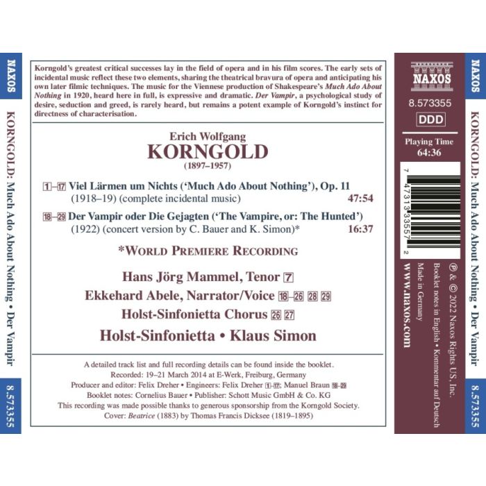 Korngold: Complete Incidental Music - slide-1