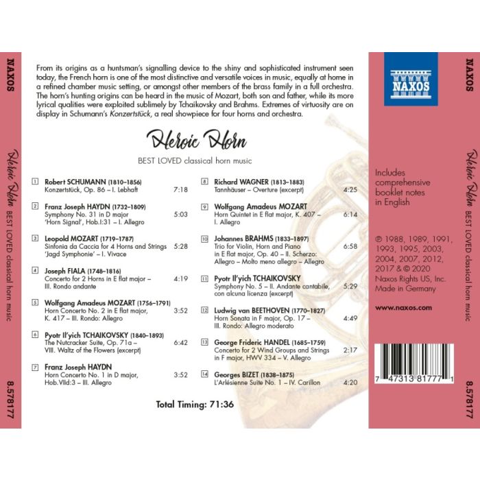 Heroic Horn - best loved classical horn music - slide-1