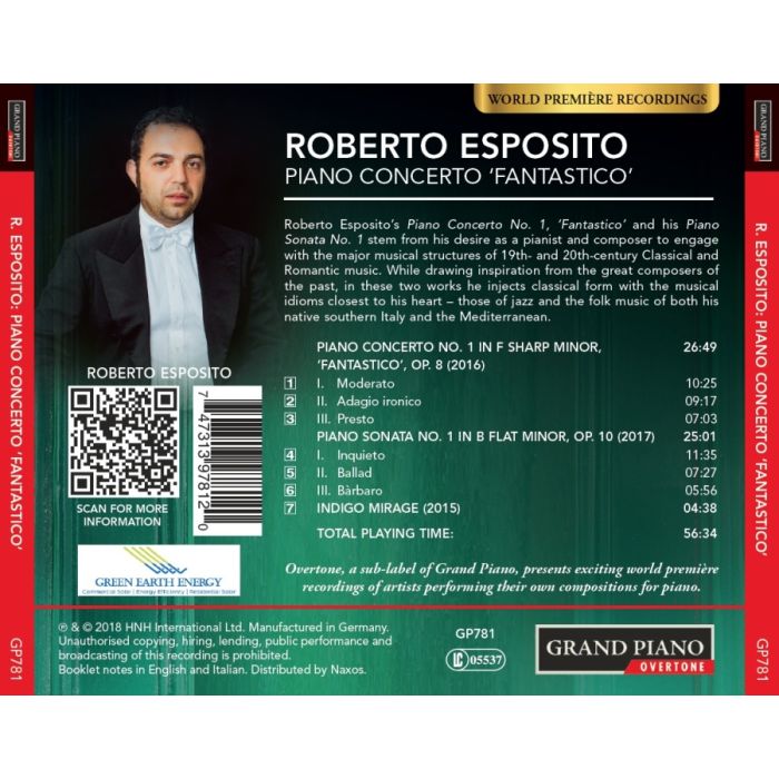 Esposito: Piano Concerto No. 1 ‘Fantastico’  - slide-1