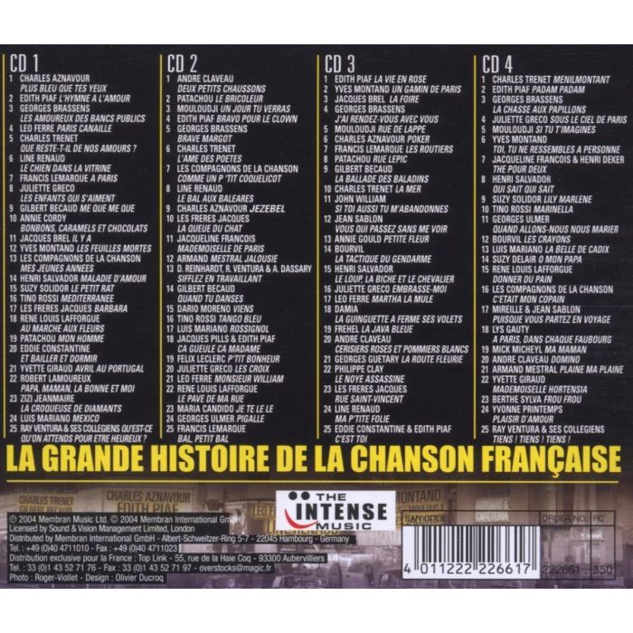 La Grande Histoire De La Chanson Francaise - slide-1