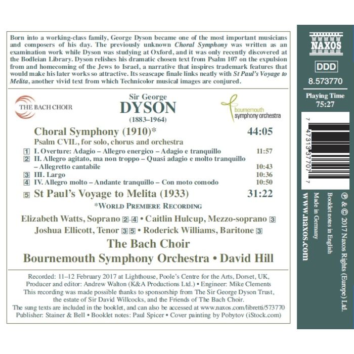 Dyson: Choral Symphony - slide-1
