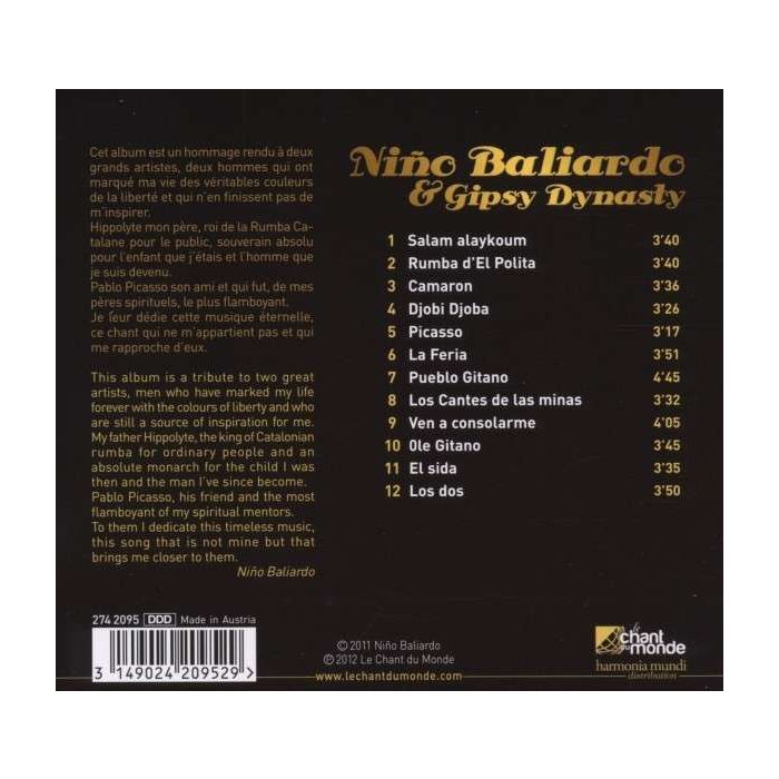 Niño Baliardo & Gipsy Dynasty: Picasso - slide-1