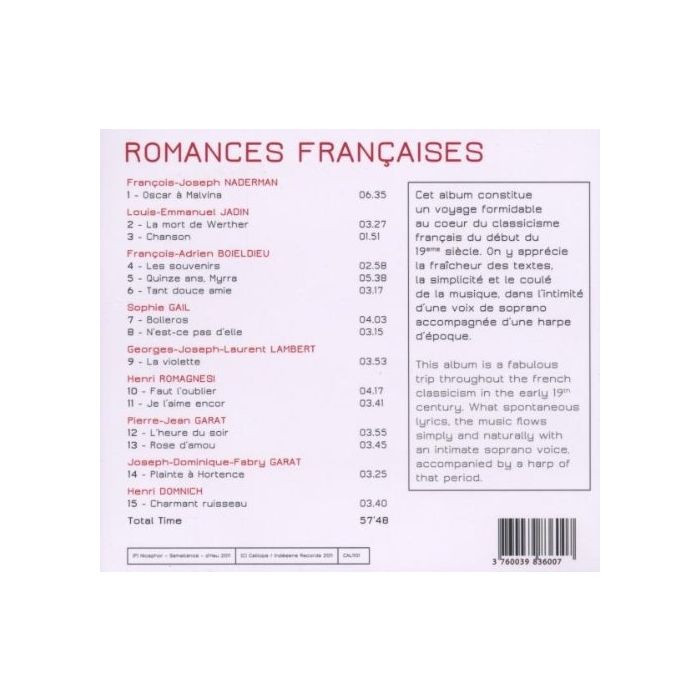 Romances Francaises 1795 - 1815 - slide-1
