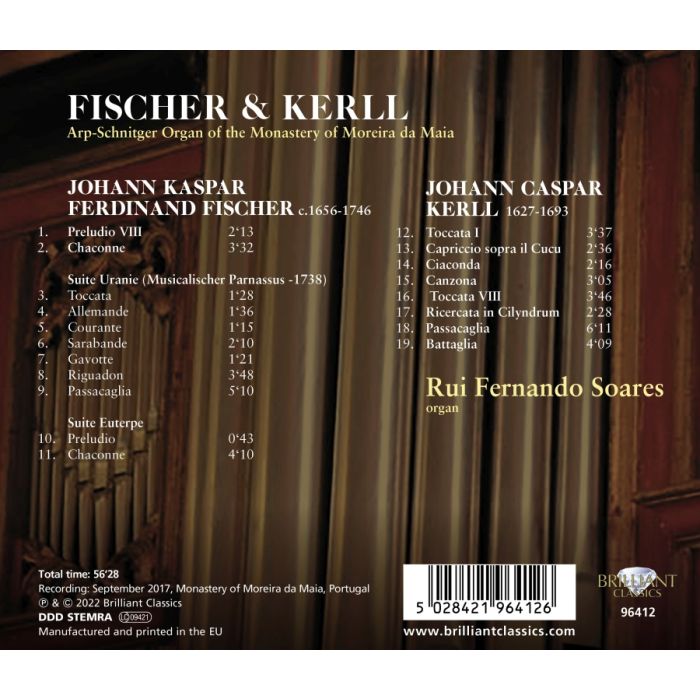 Fischer & Kerll: Arp-Schnitger Organ of the Monastery of Moreira de Maia - slide-1