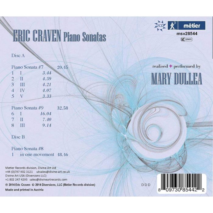 Craven: Piano Sonatas 7, 8 & 9 - slide-1