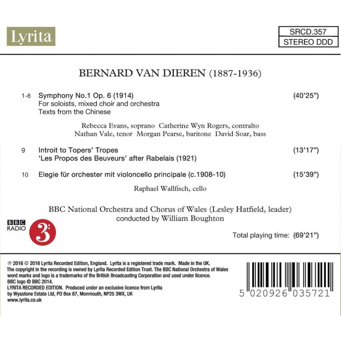 Dieren: Symphony No. 1 