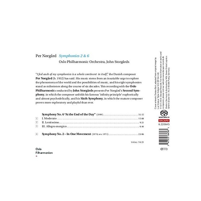 Nørgår: Symphonies Nos. 2 & 6 - slide-2