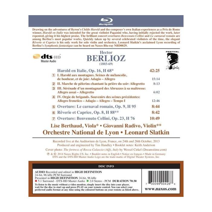 BERLIOZ: Harold en Italie - slide-1