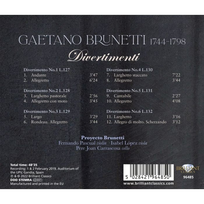 Brunetti: Divertimenti - slide-1