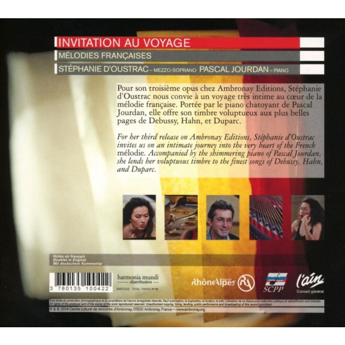 Invitation au voyage – Duparc, La Presle, Debussy, Hahn, Boulanger - slide-1