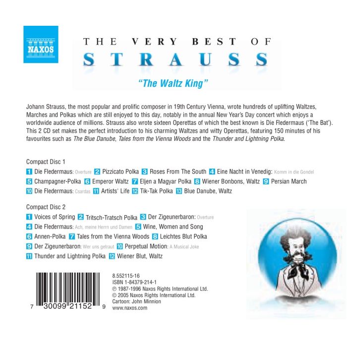 THE VERY BEST OF JOHANN STRAUSS JR. - slide-1