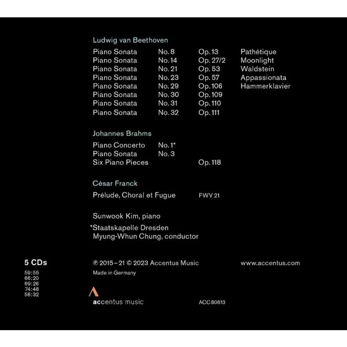 Sunwook Kim plays Beethoven, Brahms, Franck - slide-1