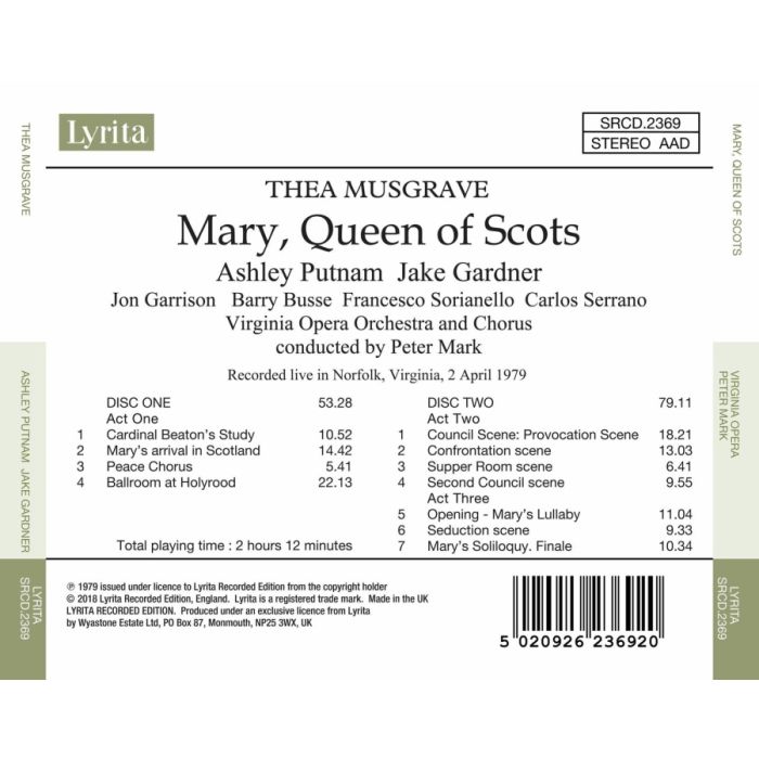 Musgrave: Mary, Queen of Scots - slide-1