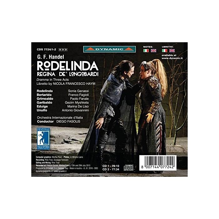 Handel: Rodelinda, Regina de' Longobardi - slide-1