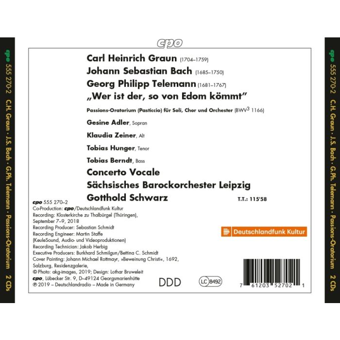 Wer ist der, so von Edom kömmt - Passion Oratorio - slide-1