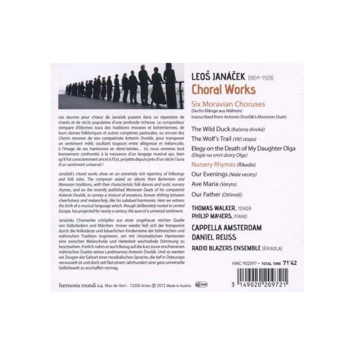 Janacek: Choral Works - Six Moravian Choruses - slide-1