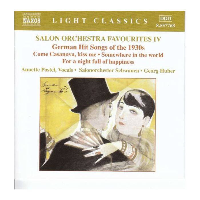 GERMAN HIT SONGS OF THE 1930's