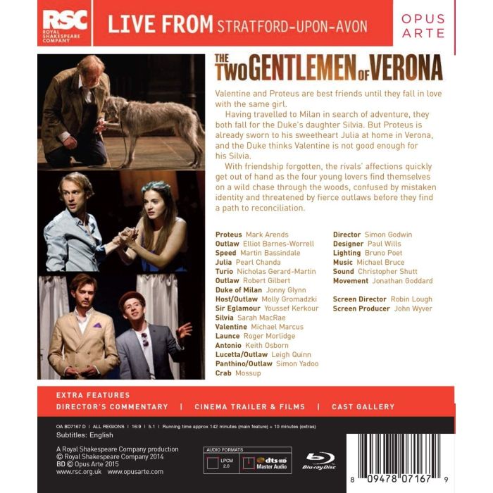Shakespeare: Two Gentlemen of Verona - slide-1