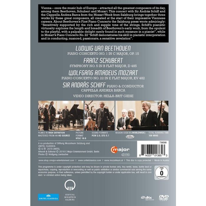 Beethoven & Mozart: Piano Concertos / Schiff - slide-1