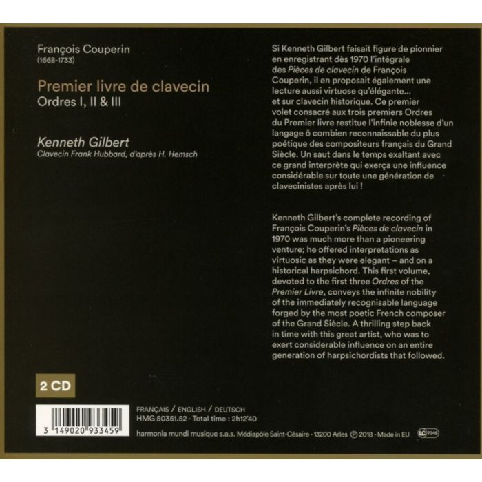 Couperin: Music for harpsichord - slide-1