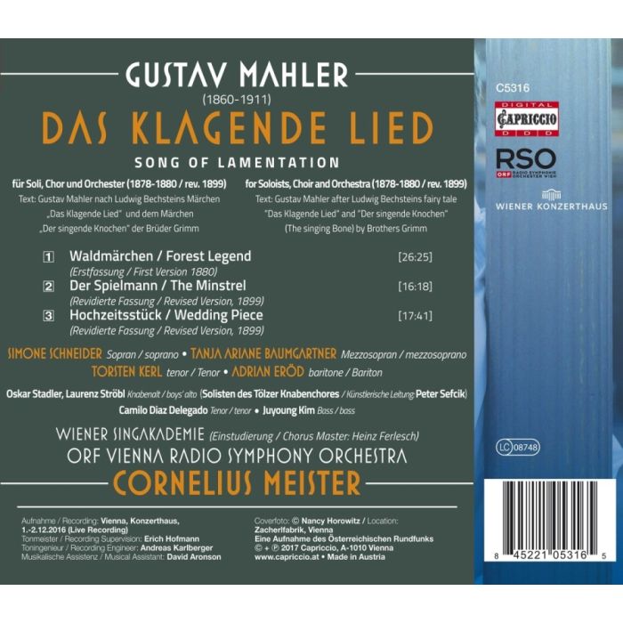 Mahler: Das klagende Lied - slide-1