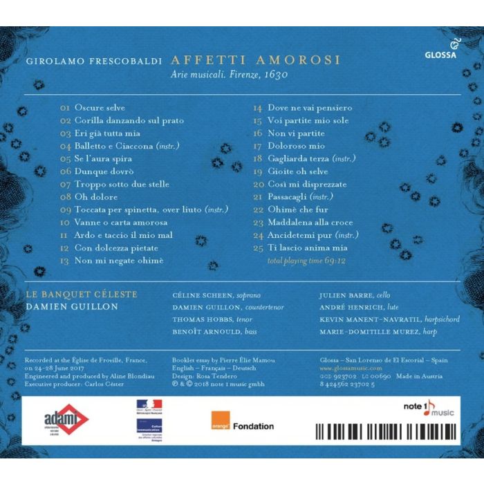 Affetti amorosi - Arie musicali, 1630 - slide-1