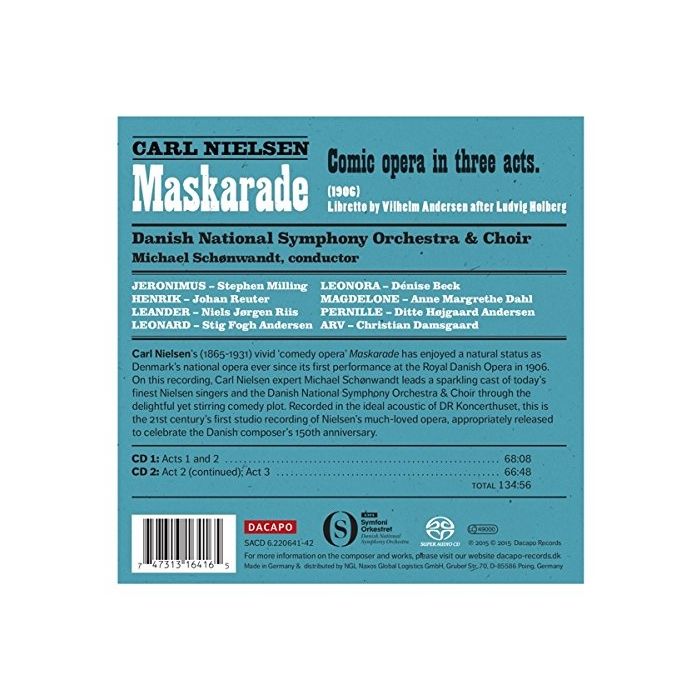 Nielsen: Maskarade, comedy opera - slide-1