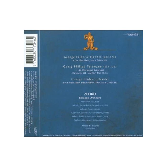 Handel: Water Music / Telemann: Wassermusik 