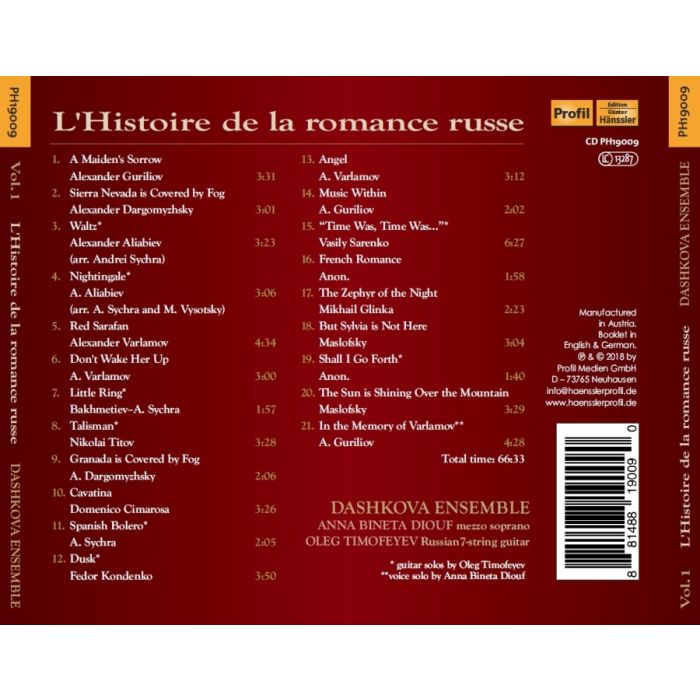 Histoire de la Romance Russe Vol. 1 - slide-1