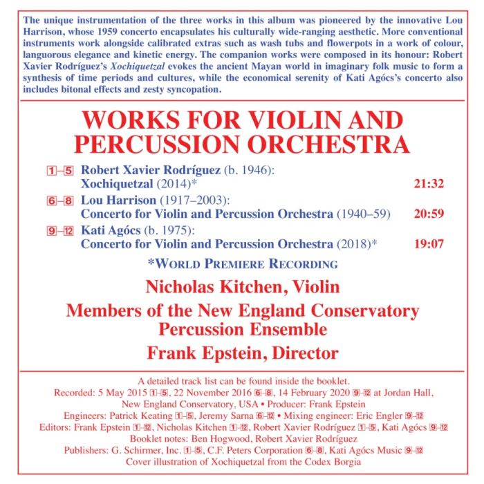 Works for Violin and Percussion Orchestra - slide-1