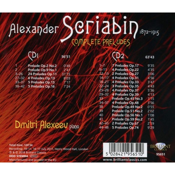 Scriabin: Complete Preludes - slide-1