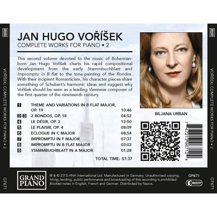 Vorisek: Complete Piano Works 2 - slide-1