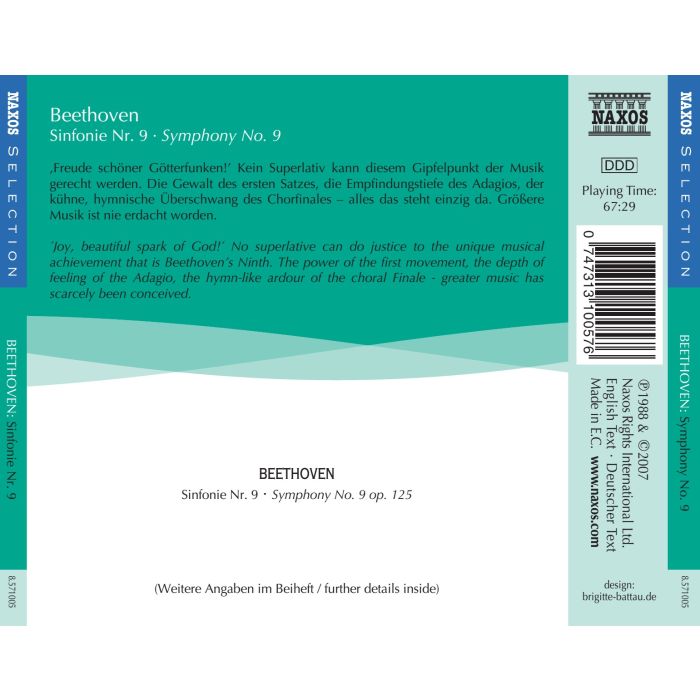 BEETHOVEN: Symphony no 9 - slide-1