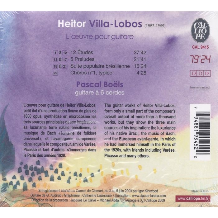 Villa-Lobos: L'oeuvre pour guitare - slide-1