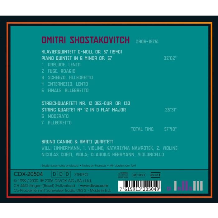 Shostakovich: Piano Quintet - slide-1